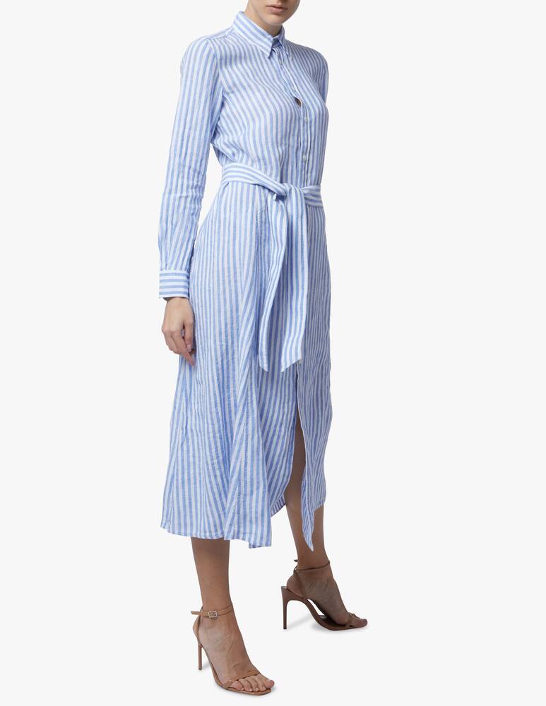 rinascente Polo Ralph Lauren Casual linen long sleeve dress