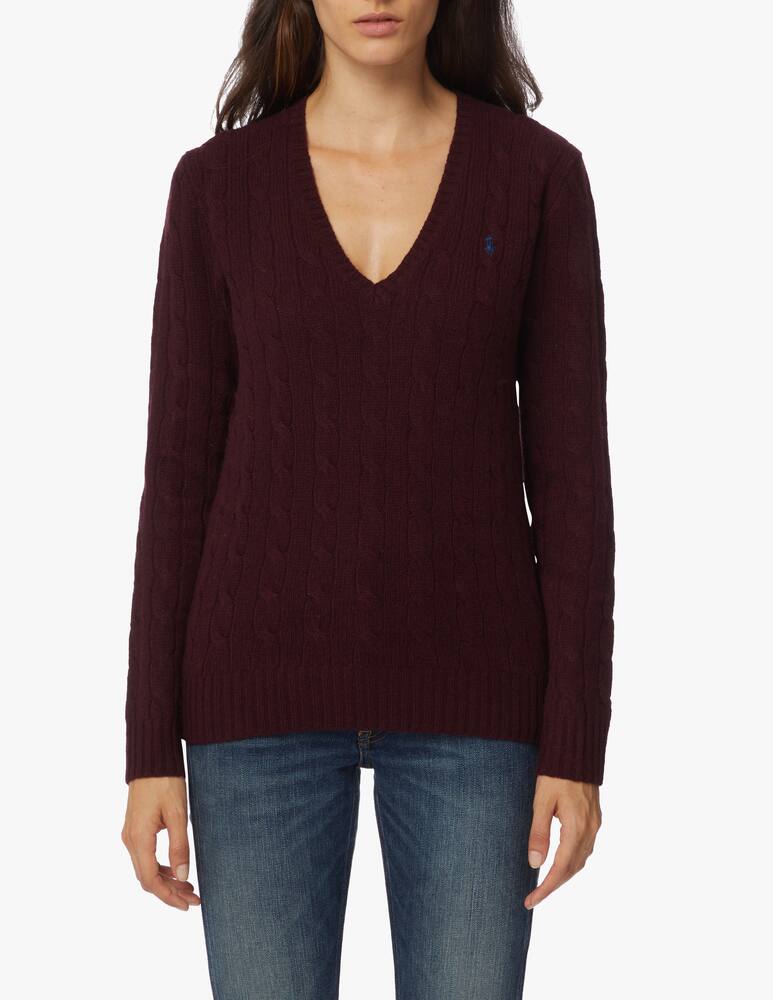 rinascente Polo Ralph Lauren Maglione a manica lunga in misto lana Kimberly 