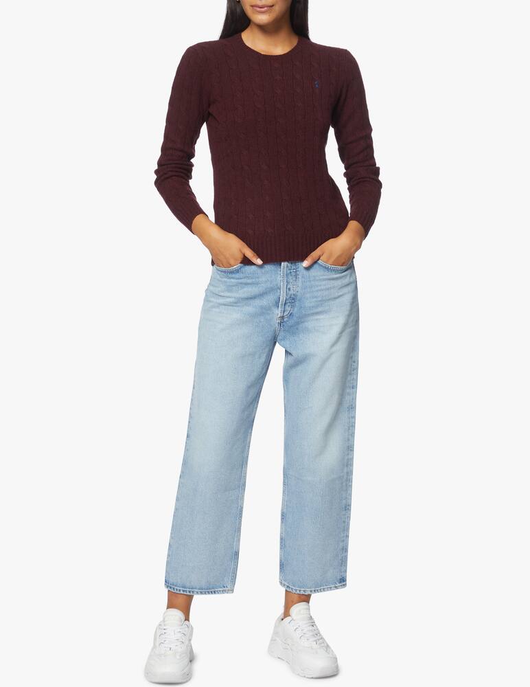 rinascente Polo Ralph Lauren Maglione a manica lunga in misto lana Julianna