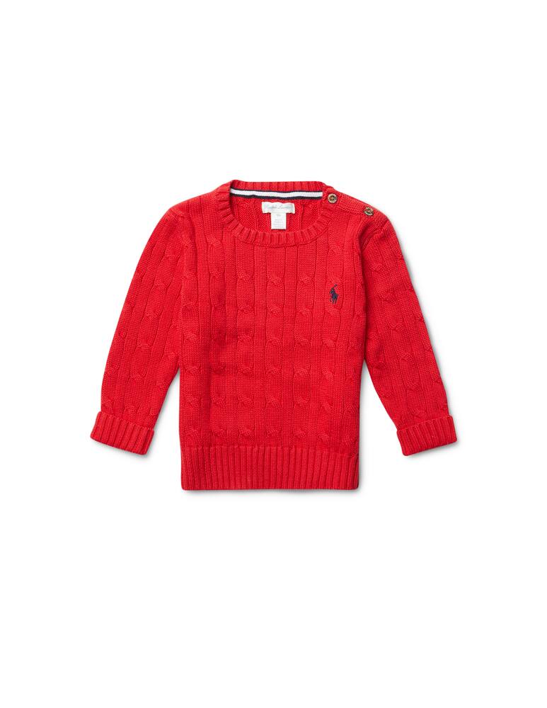 rinascente Polo Ralph Lauren Cable roundnneck sweatshirt