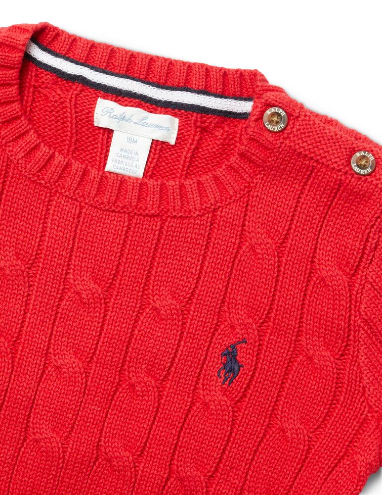 rinascente Polo Ralph Lauren Cable roundnneck sweatshirt