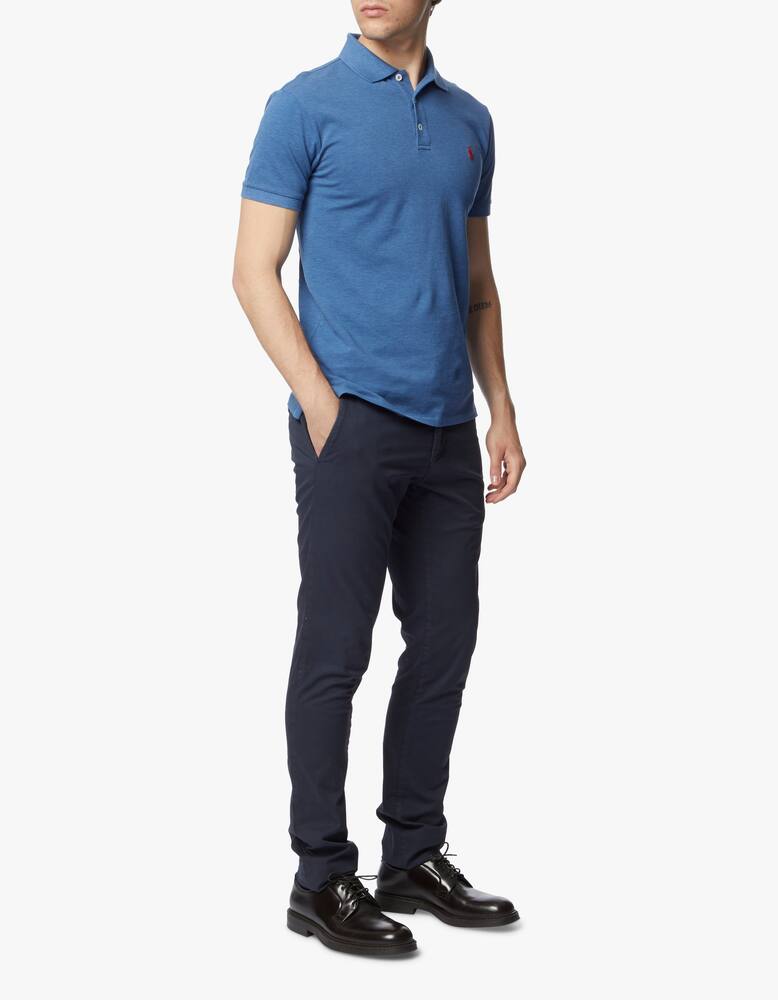 rinascente Polo Ralph Lauren Stretch slim fit short sleeve polo shirt