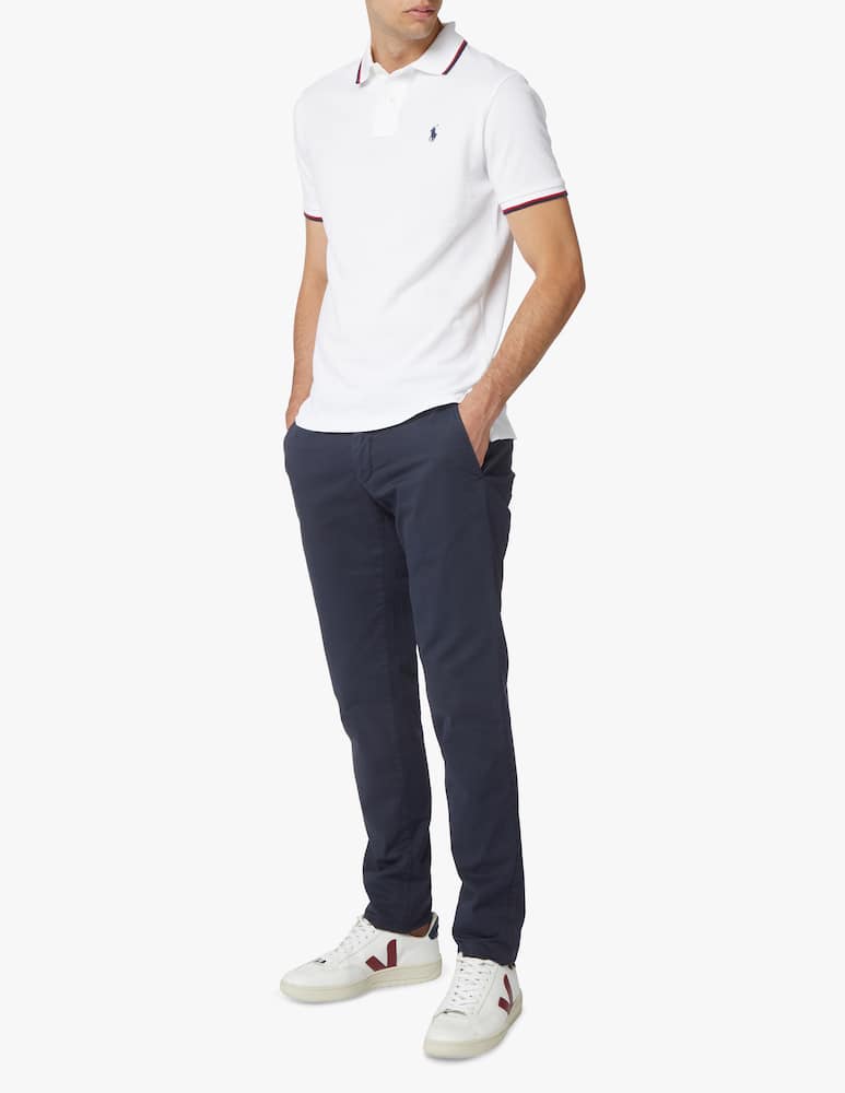 rinascente Polo Ralph Lauren Mesh profile short sleeve polo shirt