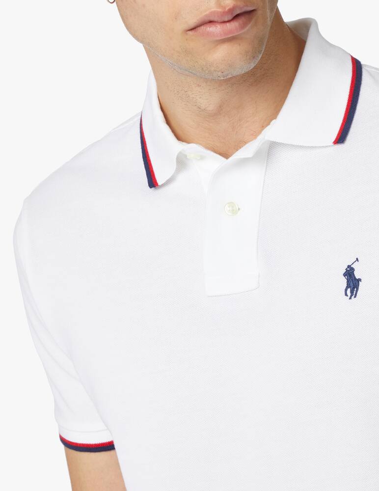 rinascente Polo Ralph Lauren Mesh profile short sleeve polo shirt