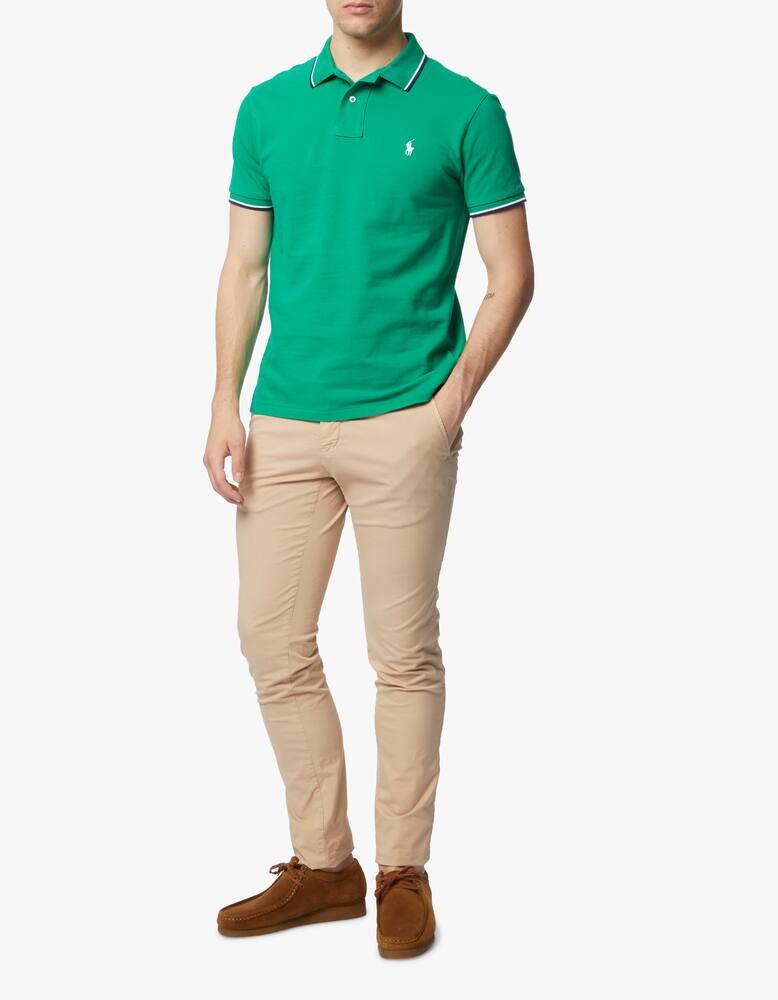 rinascente Polo Ralph Lauren Mesh profile short sleeve polo shirt