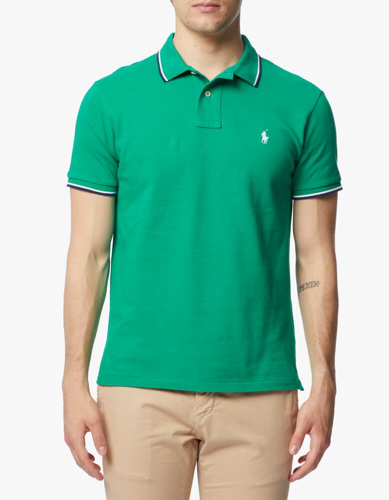rinascente Polo Ralph Lauren Mesh profile short sleeve polo shirt