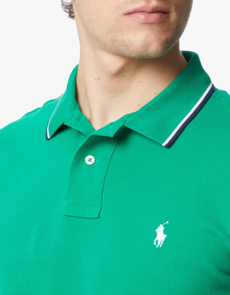 rinascente Polo Ralph Lauren Mesh profile short sleeve polo shirt