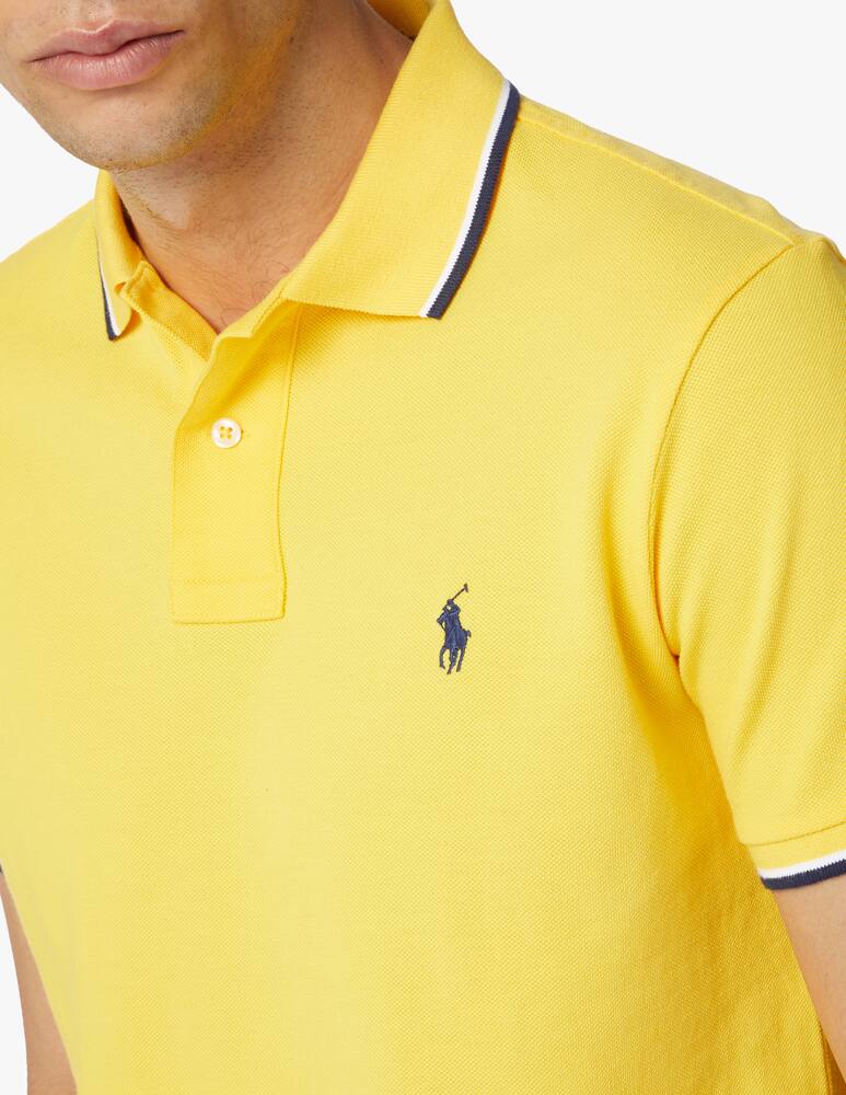 rinascente Polo Ralph Lauren Mesh profile short sleeve polo shirt