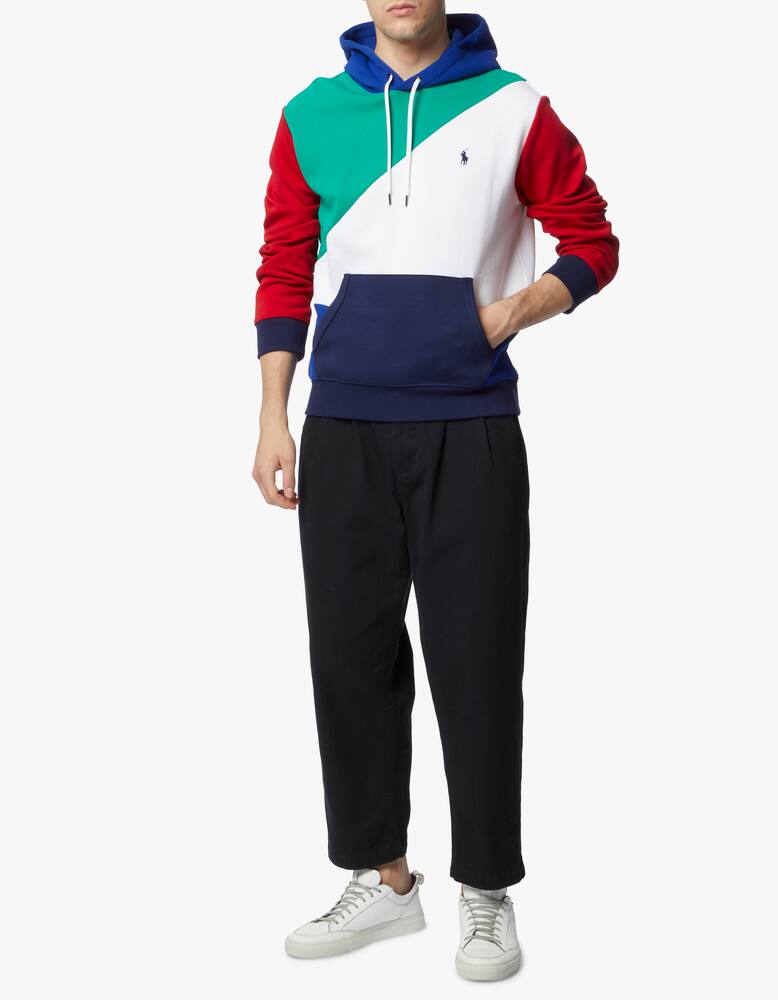 rinascente Polo Ralph Lauren Color block hoodie
