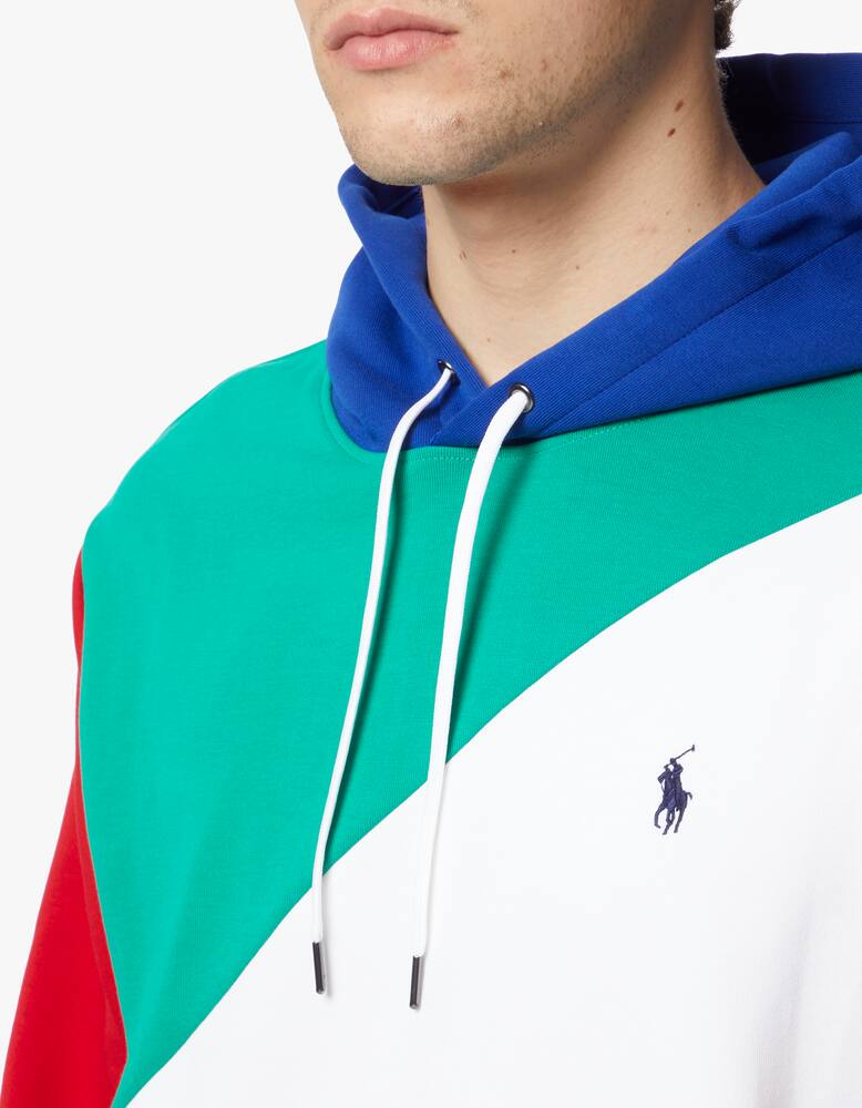 rinascente Polo Ralph Lauren Color block hoodie