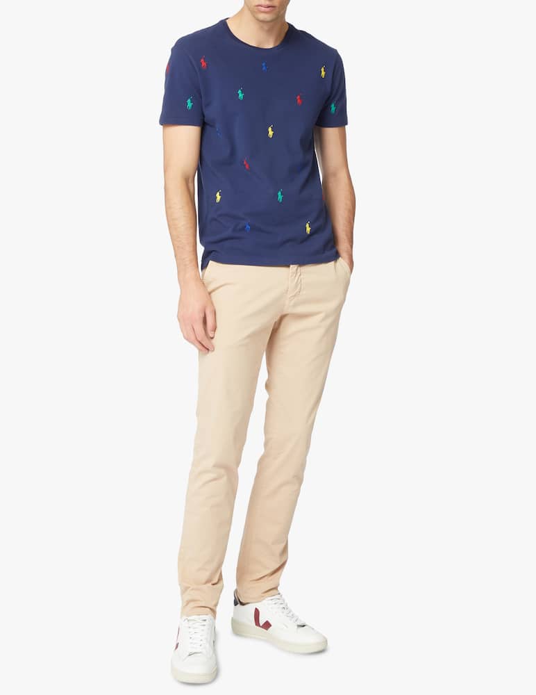 rinascente Polo Ralph Lauren Maglietta girocollo mech all over logo