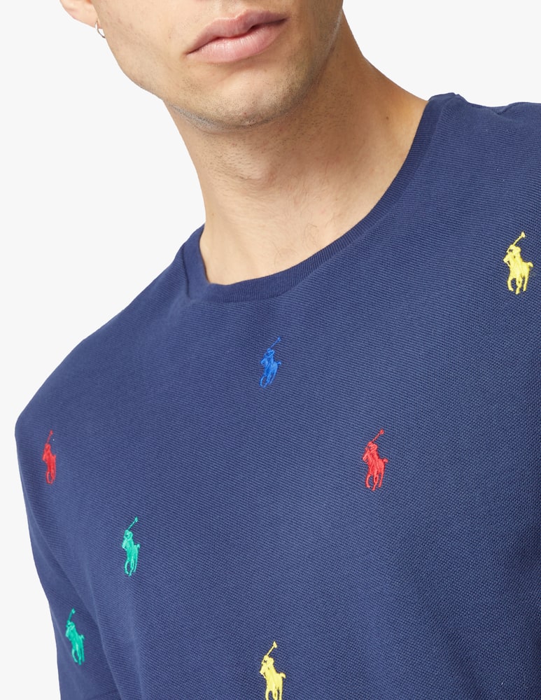rinascente Polo Ralph Lauren Maglietta girocollo mech all over logo