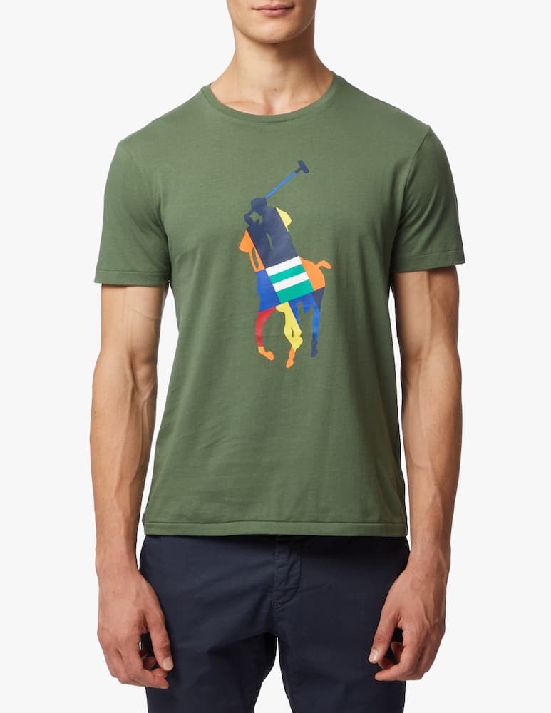 rinascente Polo Ralph Lauren Maglietta girocollo logo grande multi