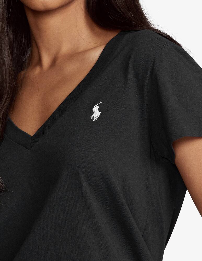 rinascente Polo Ralph Lauren T-shirt manica corta scollo a V - Nero