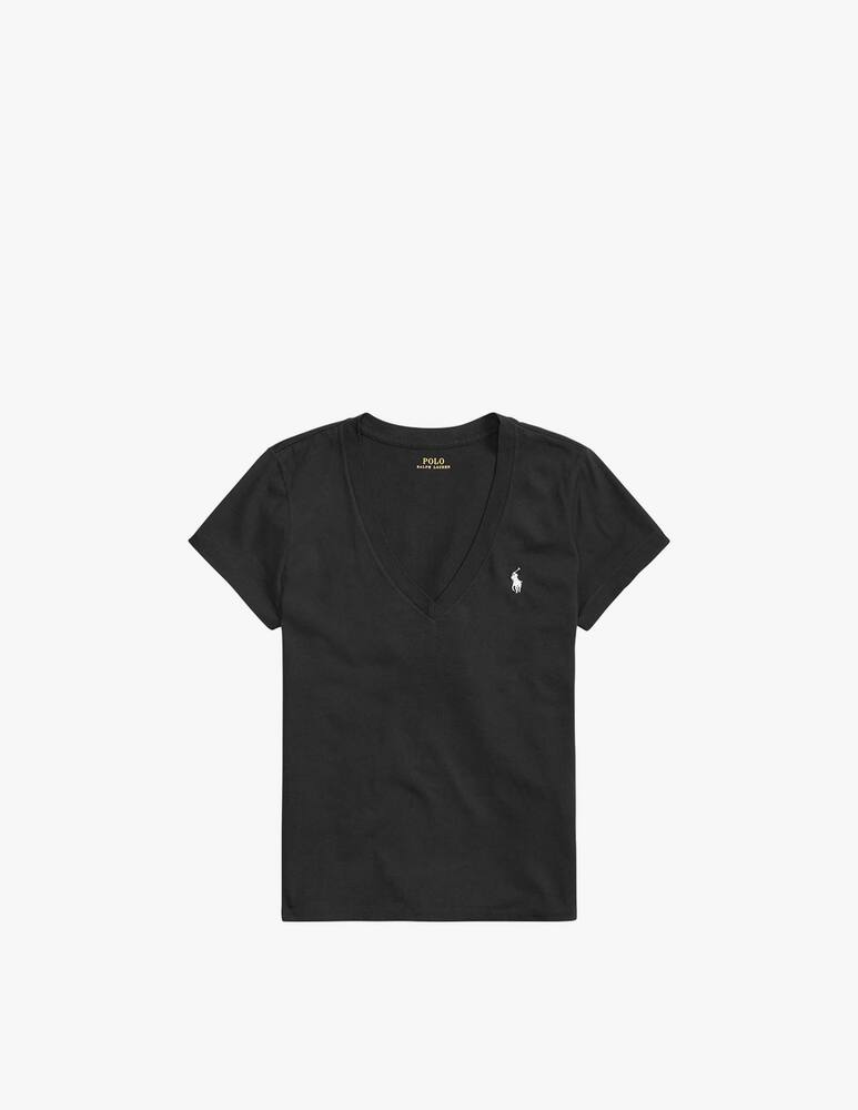 rinascente Polo Ralph Lauren T-shirt manica corta scollo a V - Nero
