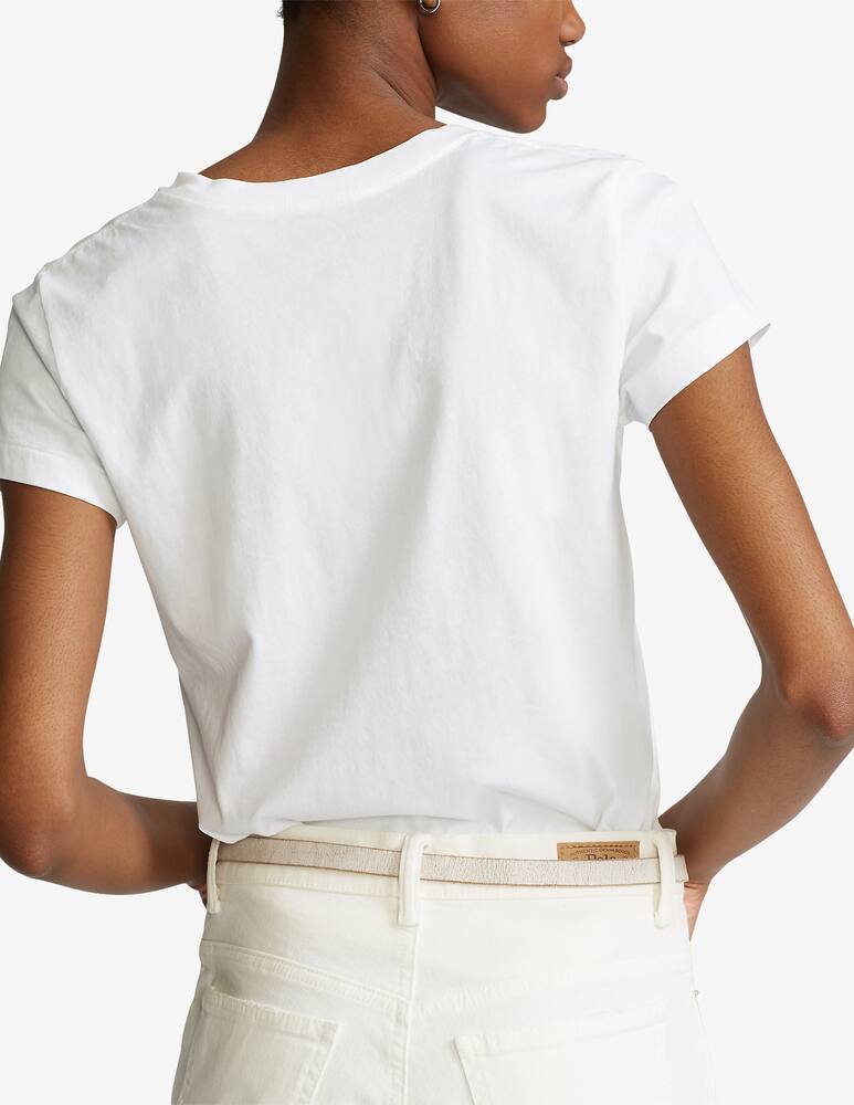 rinascente Polo Ralph Lauren T-shirt manica corta scollo a V - Bianco