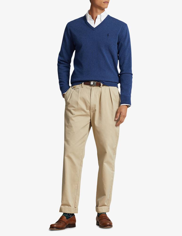 rinascente Polo Ralph Lauren V neck loryelle pony jumper