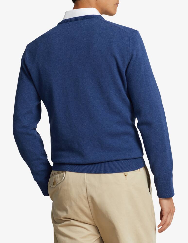 rinascente Polo Ralph Lauren V neck loryelle pony jumper