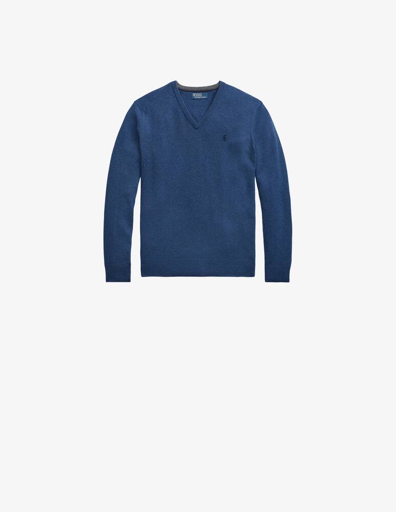 rinascente Polo Ralph Lauren V neck loryelle pony jumper