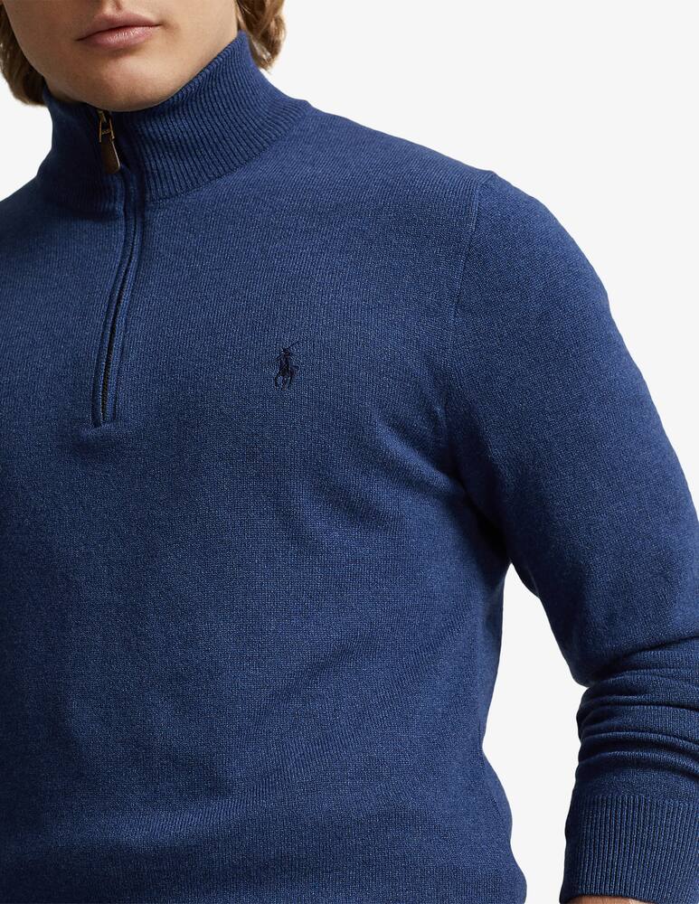 rinascente Polo Ralph Lauren Maglia con zip loryelle pony in lana