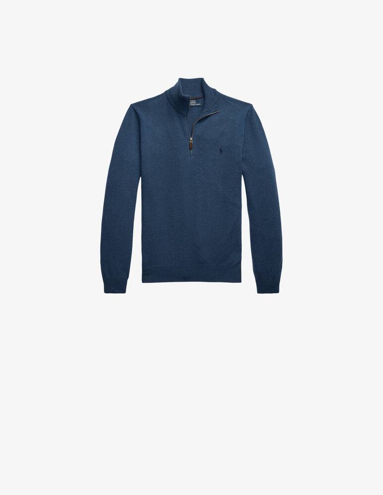 rinascente Polo Ralph Lauren Maglia con zip loryelle pony in lana