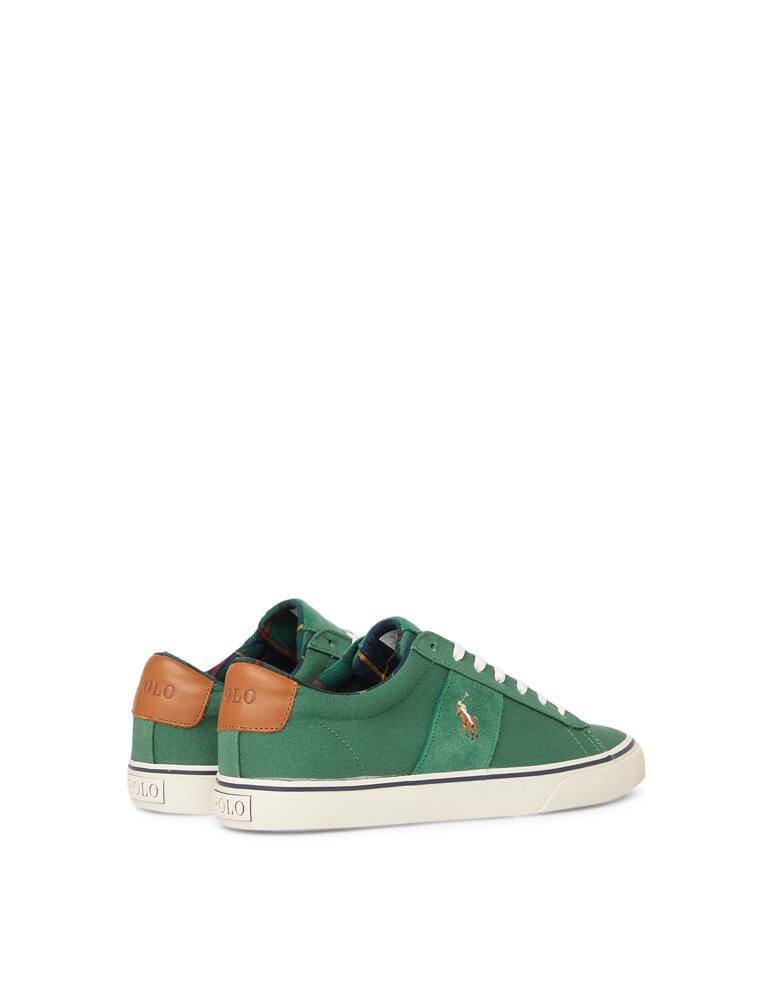 rinascente Polo Ralph Lauren Sneaker sayer tartan in tessuto riciclato