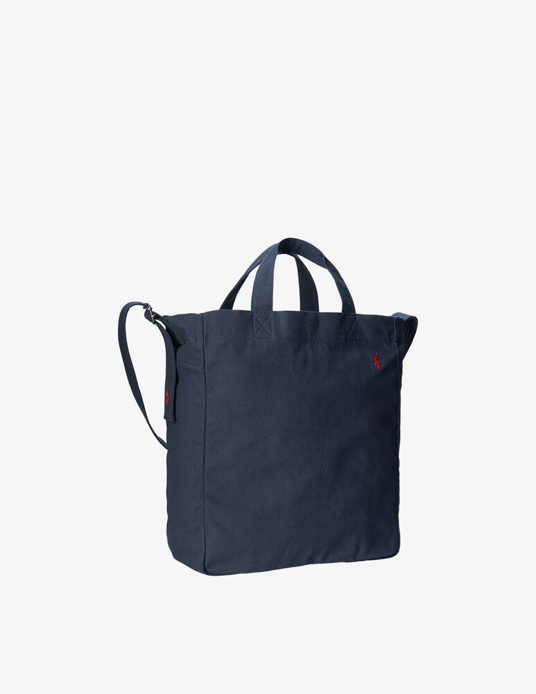 rinascente Polo Ralph Lauren Borsa tote in canvas pony - blu