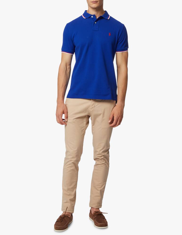 rinascente Polo Ralph Lauren Polo manica corta mesh con profilo