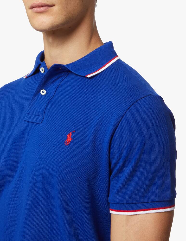 rinascente Polo Ralph Lauren Polo manica corta mesh con profilo