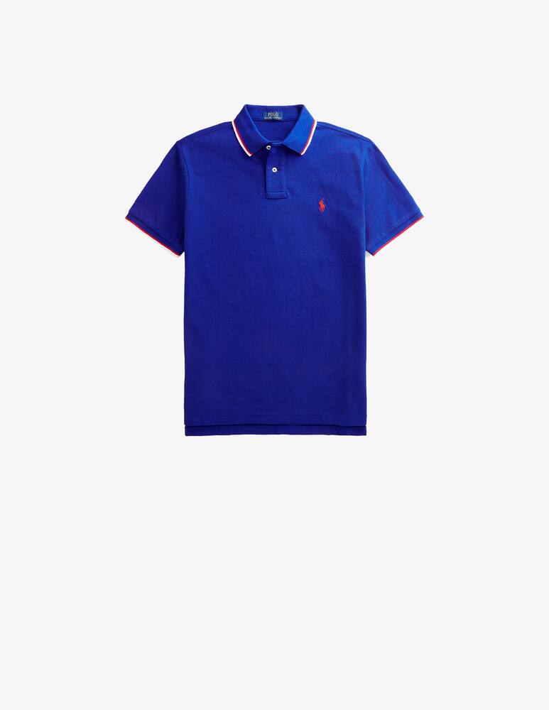 rinascente Polo Ralph Lauren Mesh profile short sleeve polo shirt - Blue