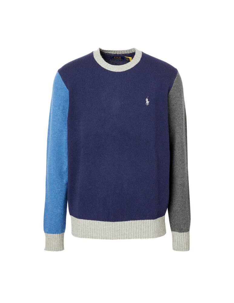 rinascente Polo Ralph Lauren Color block wool cashmere sweater