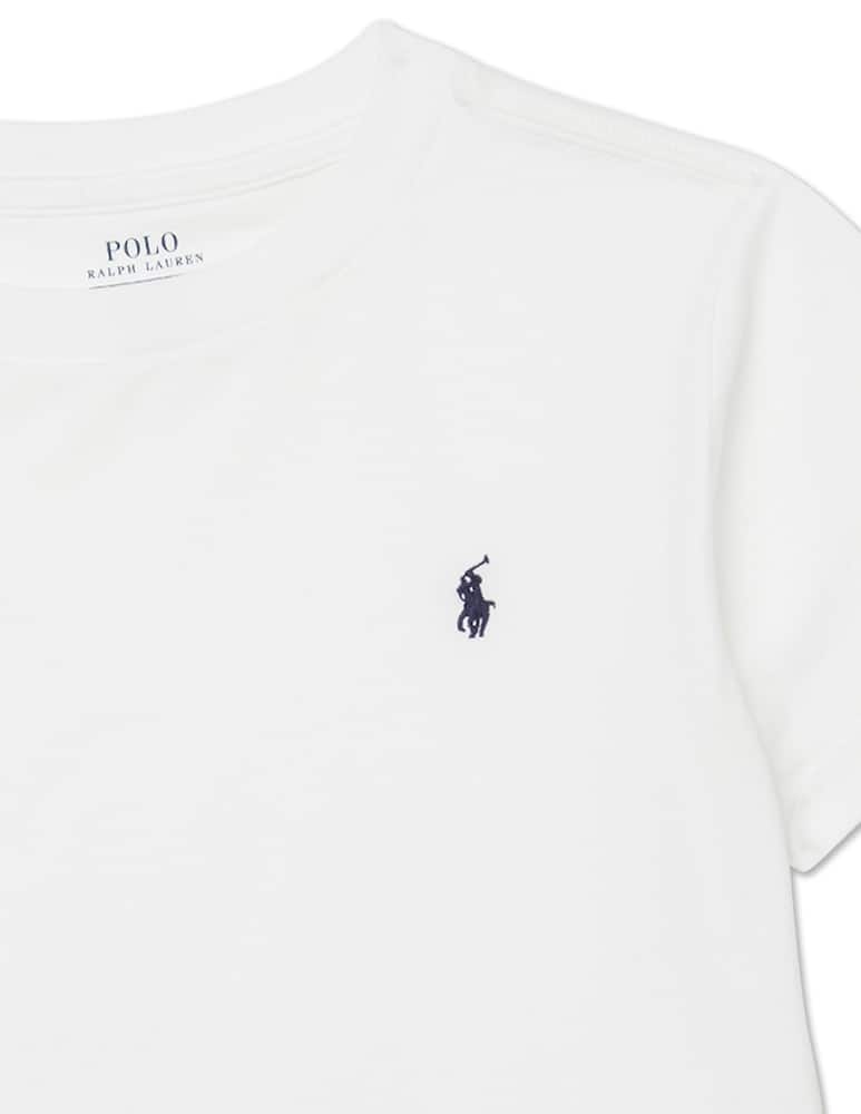 Polo Ralph Lauren Maglietta manica corta in cotone - bianco - immagine 2 Polo Ralph Lauren Maglietta manica corta in cotone - bianco - immagine 2