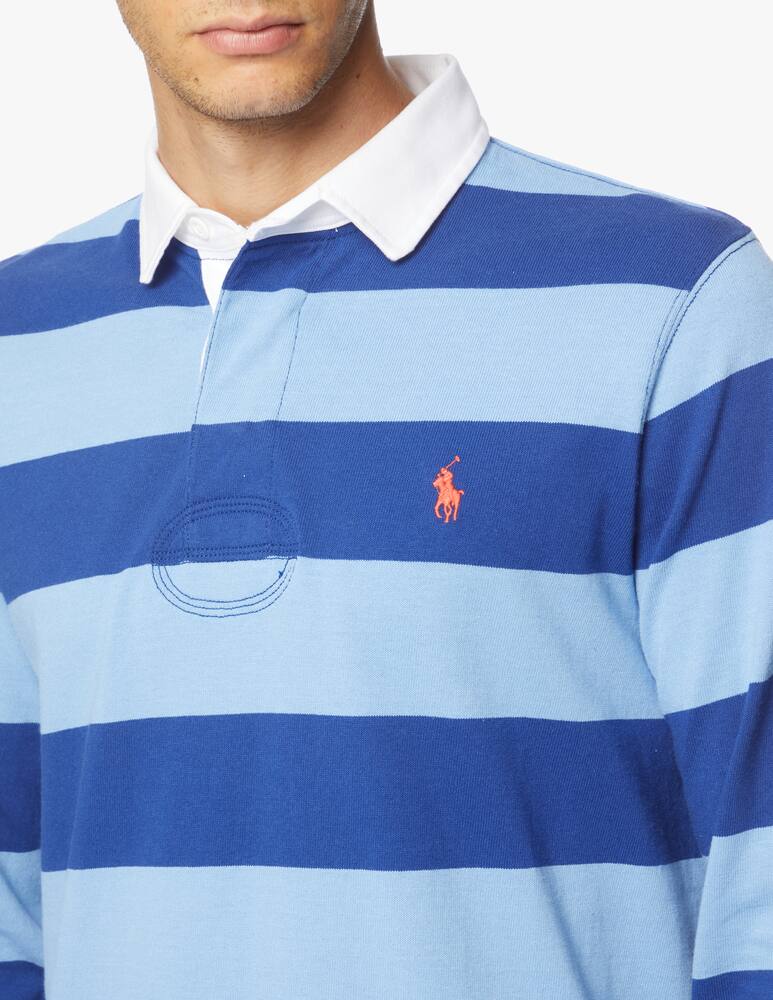 rinascente Polo Ralph Lauren Striped rugby long sleeve polo shirt
