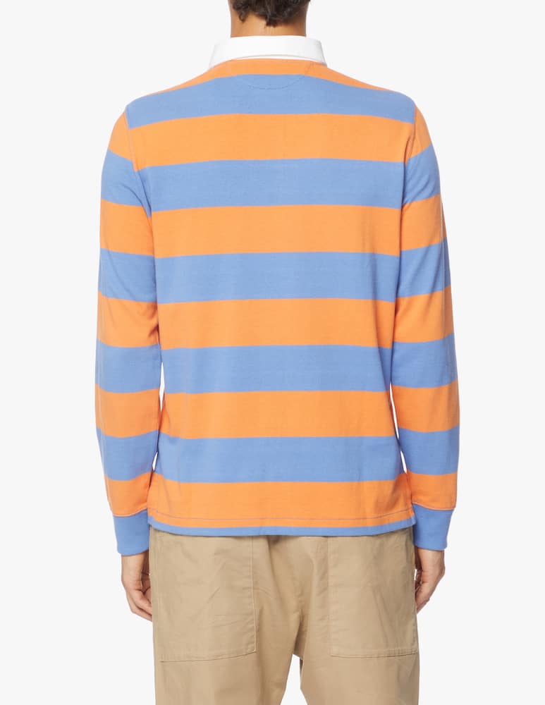 rinascente Polo Ralph Lauren Striped rugby long sleeve polo shirt