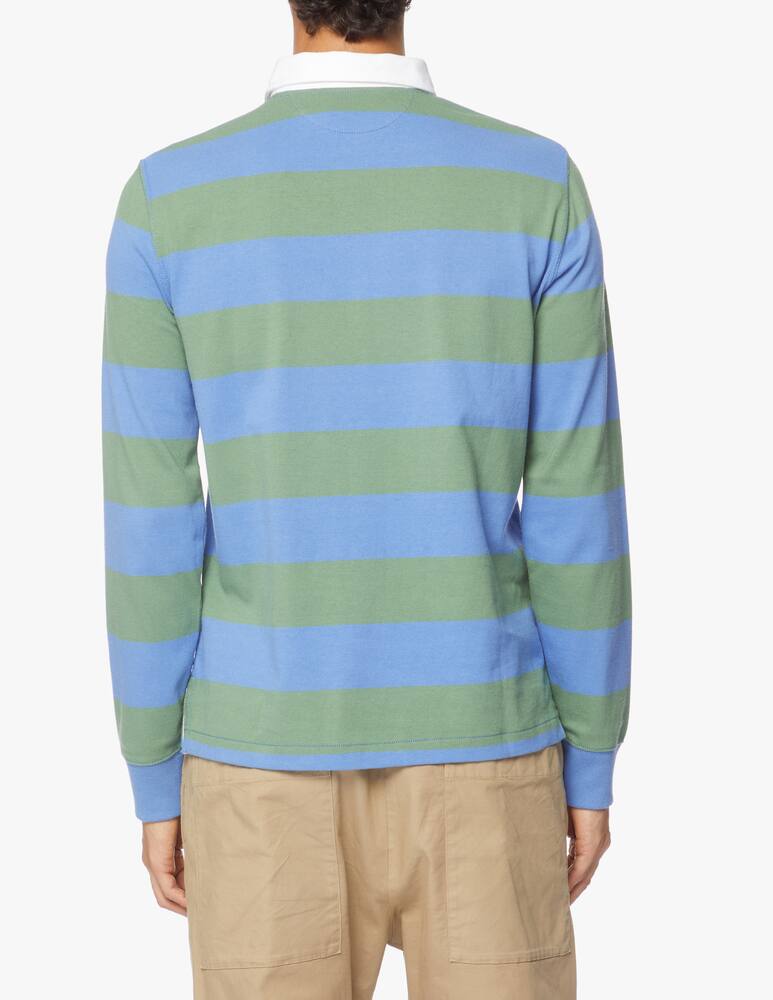 rinascente Polo Ralph Lauren Striped rugby long sleeve polo shirt