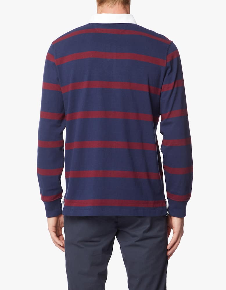 rinascente Polo Ralph Lauren Striped rugby long sleeve polo shirt