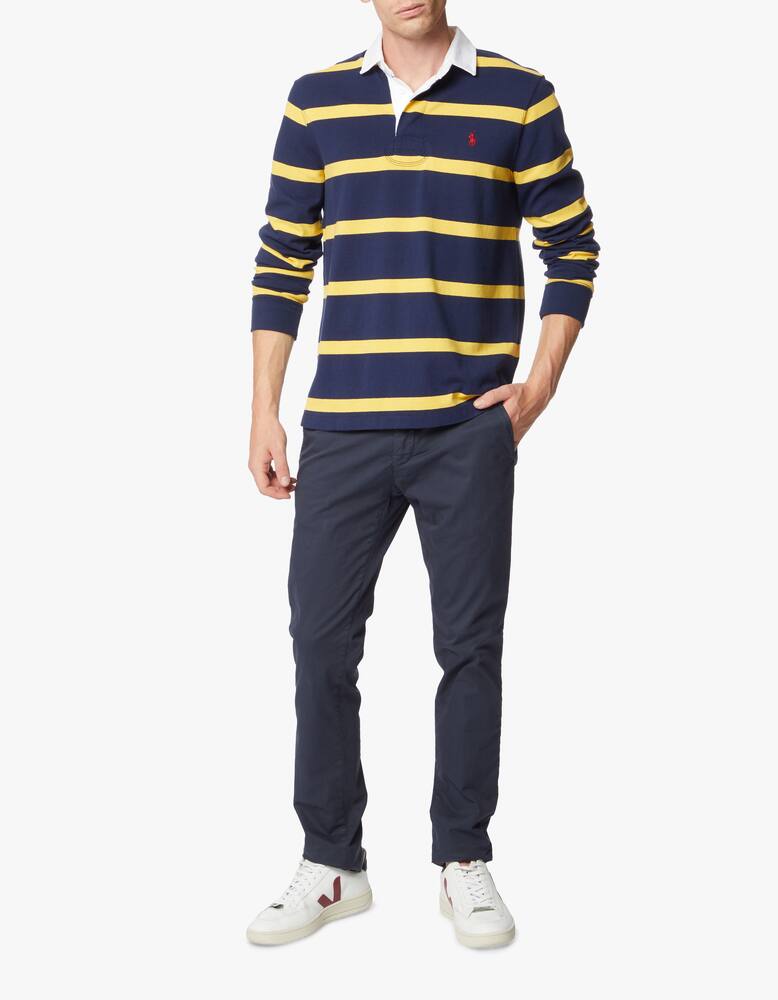rinascente Polo Ralph Lauren Striped rugby long sleeve polo shirt
