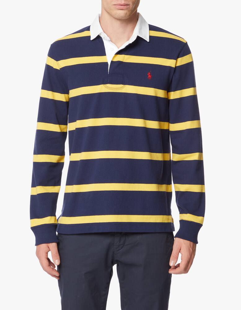 rinascente Polo Ralph Lauren Striped rugby long sleeve polo shirt