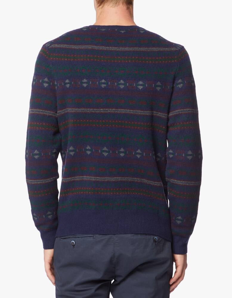 Polo Ralph Lauren Maglione girocollo fairisle in lana e cashmere - immagine 3 Polo Ralph Lauren Maglione girocollo fairisle in lana e cashmere - immagine 3