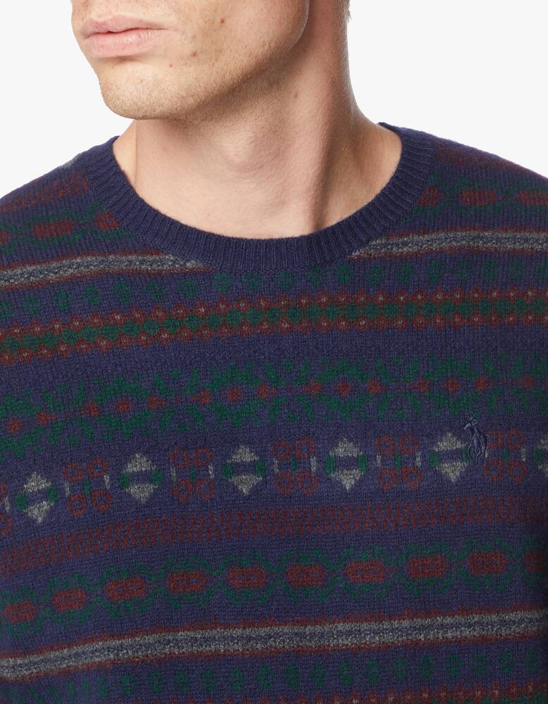 rinascente Polo Ralph Lauren Wool cashmere fairisle sweater