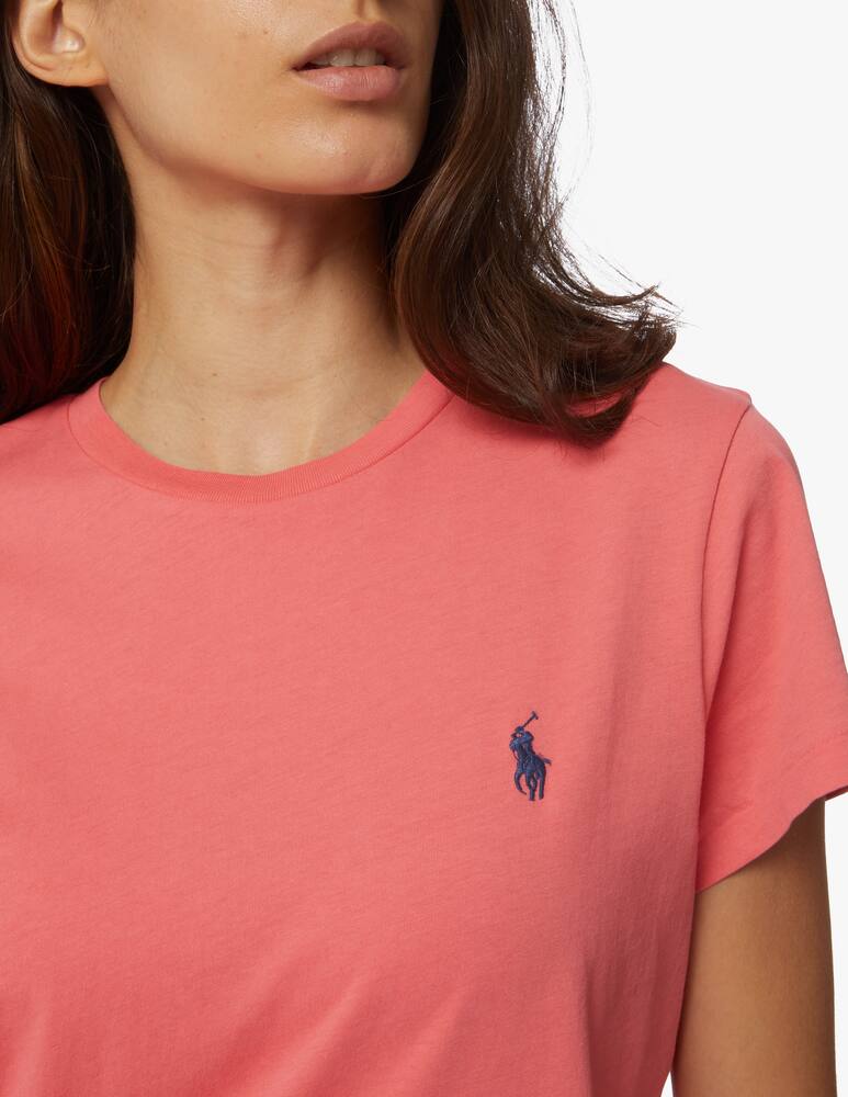 rinascente Polo Ralph Lauren T-shirt in cotone - rosa
