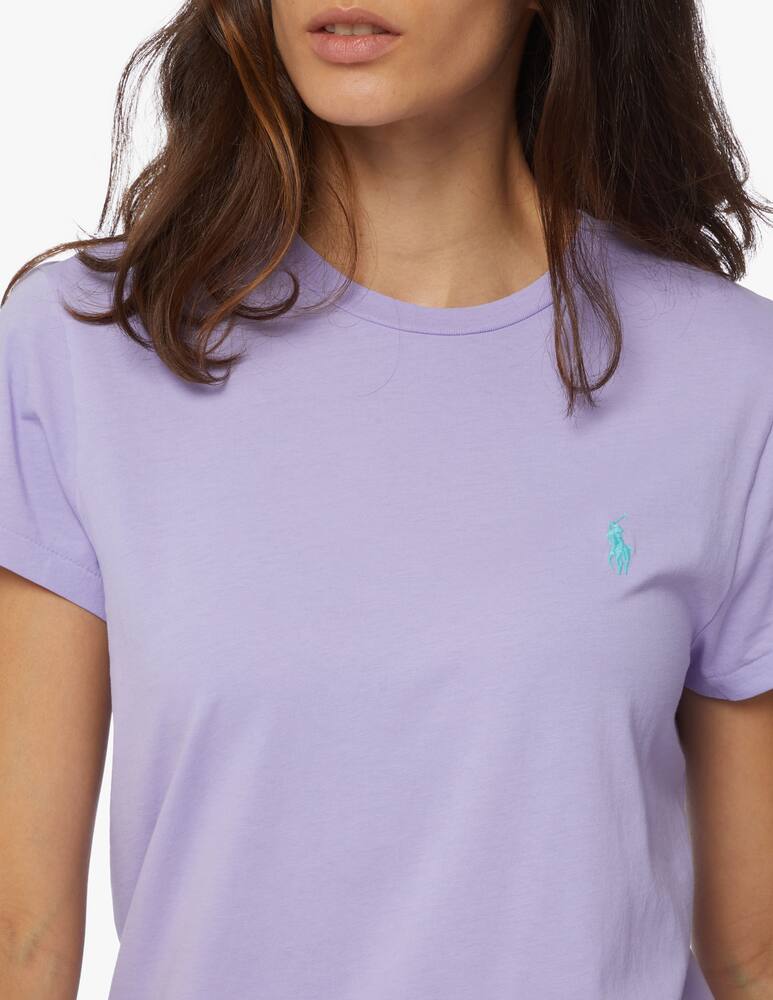 rinascente Polo Ralph Lauren T-shirt in cotone - viola