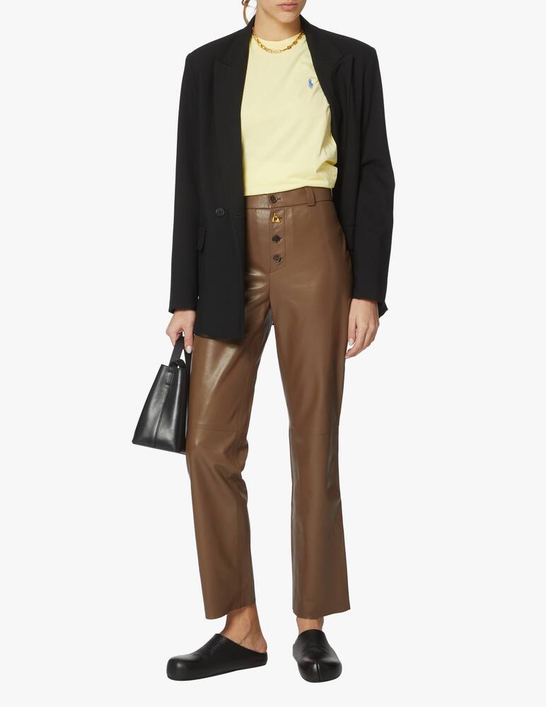 rinascente Polo Ralph Lauren T-shirt in cotone - giallo