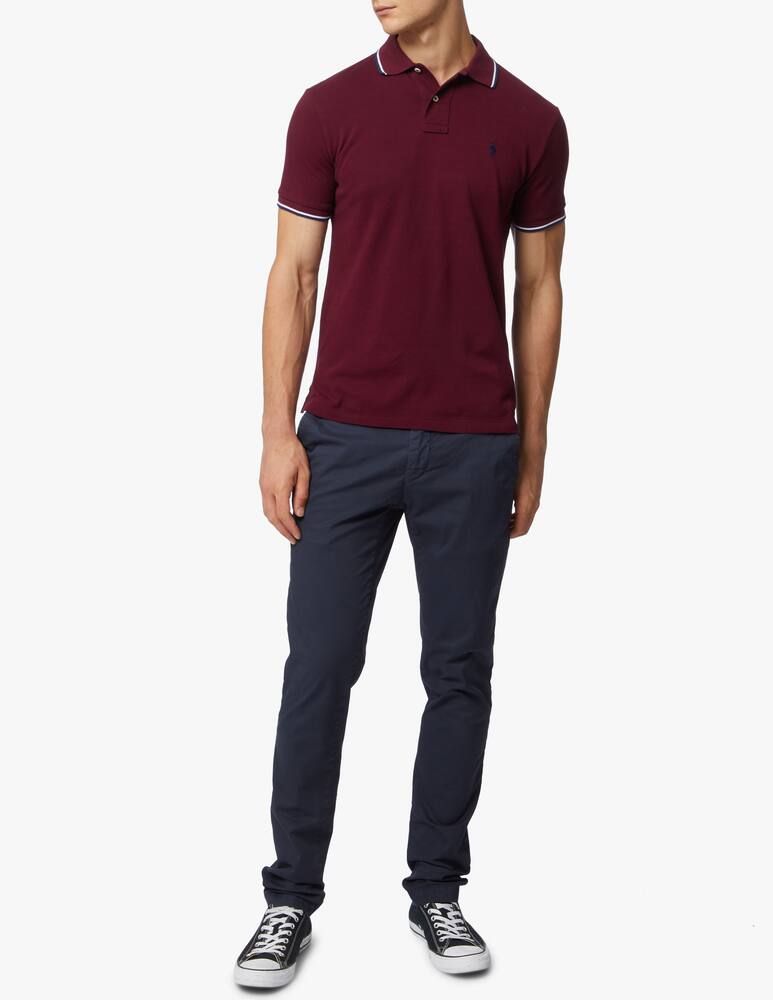 rinascente Polo Ralph Lauren Mesh profile short sleeve polo shirt