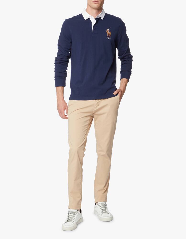 rinascente Polo Ralph Lauren Polo manica lunga rugby bear