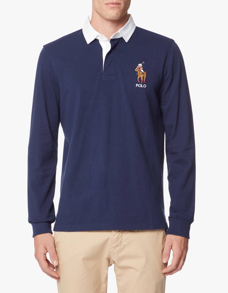 rinascente Polo Ralph Lauren Polo manica lunga rugby bear