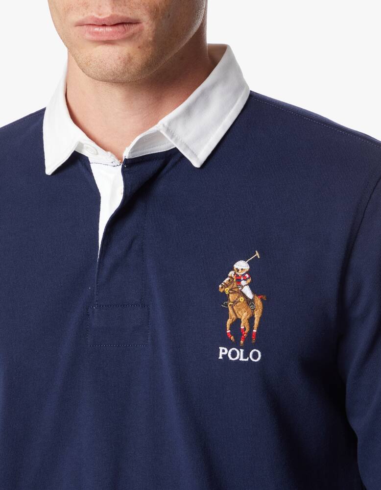 rinascente Polo Ralph Lauren Polo manica lunga rugby bear