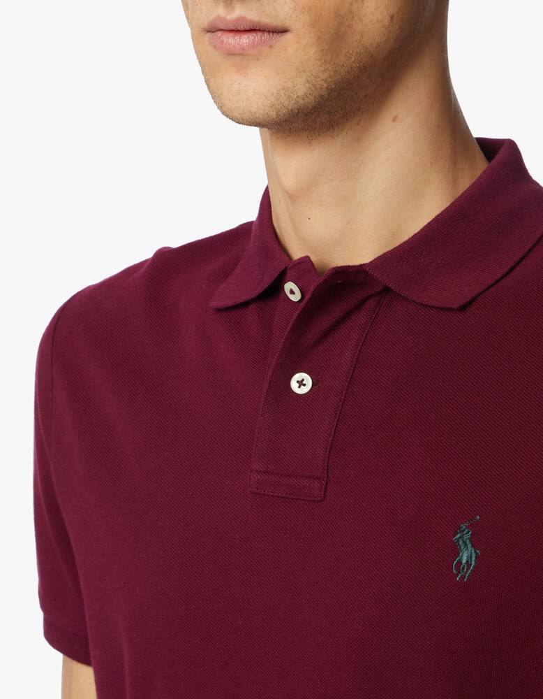 rinascente Polo Ralph Lauren Basic mesh short sleeve polo shirt