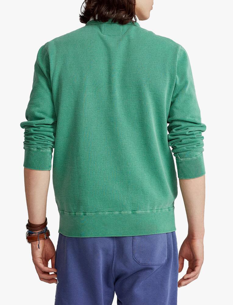 rinascente Polo Ralph Lauren Garment dyed roundneck sweatshirt