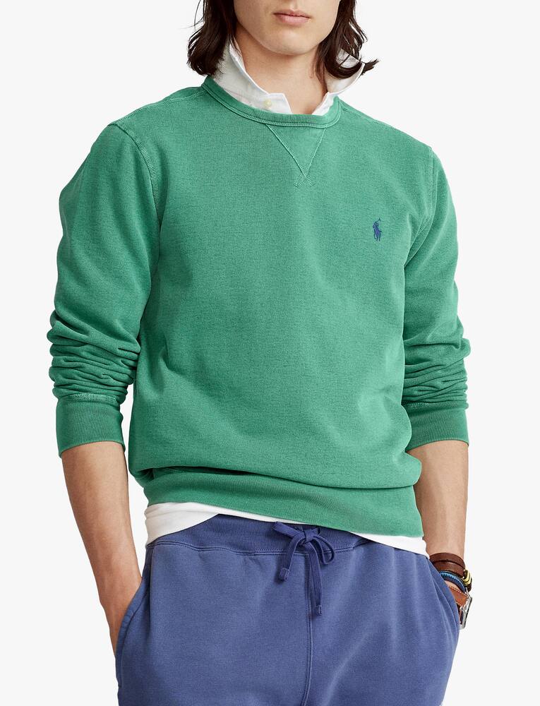 rinascente Polo Ralph Lauren Garment dyed roundneck sweatshirt